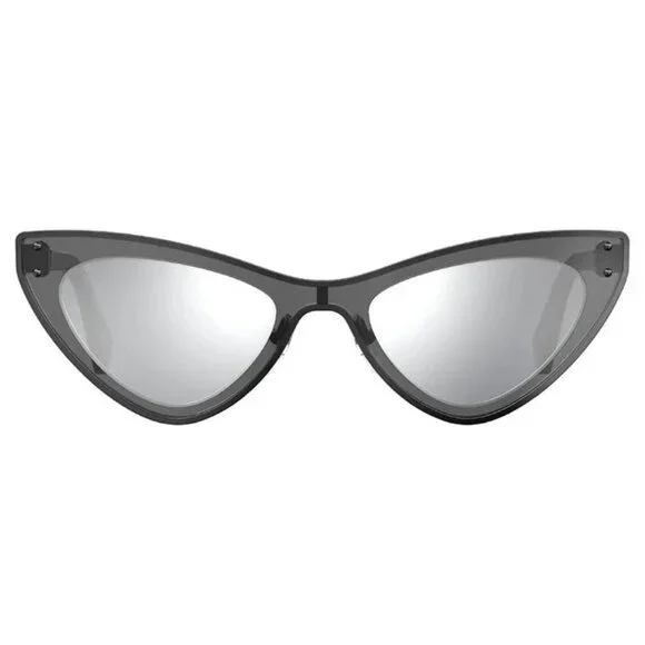 NEW MOSCHINO SUNGLASSES SILVER GREY WOMEN EYEWEAR MOSCHINO  display picture 3